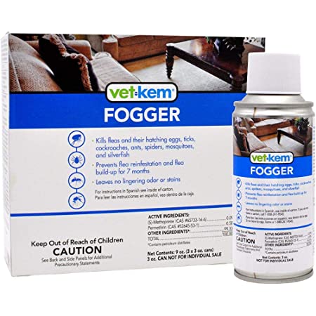 VET-KEM FOGGER 3 CANS PER/BOX 3OZ EA